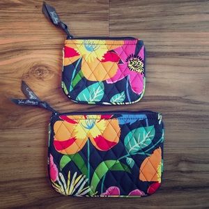 Vera Bradley Cosmetic Cases ~ Jazzy Blooms